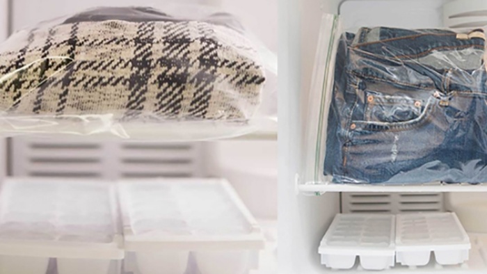 Mẹo bỏ quần jean vào tủ lạnh để tránh ra màu
