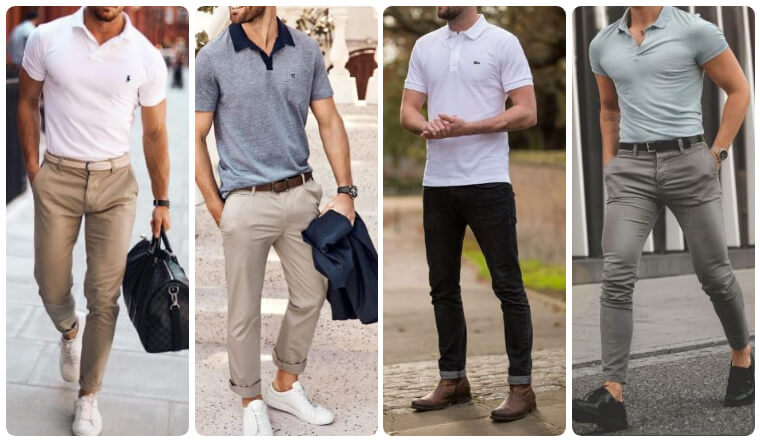 Ảnh 9: Áo polo thun nam màu nhạt sẽ là sự lựa chọn tuyệt vời cho các quý anh yêu thích sự giản dị và nhẹ nhàng (Nguồn: Internet)