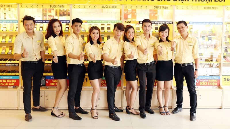 Đồng phục nhân viên thế giới di động