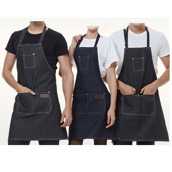 vải may tạp dề: vải jean