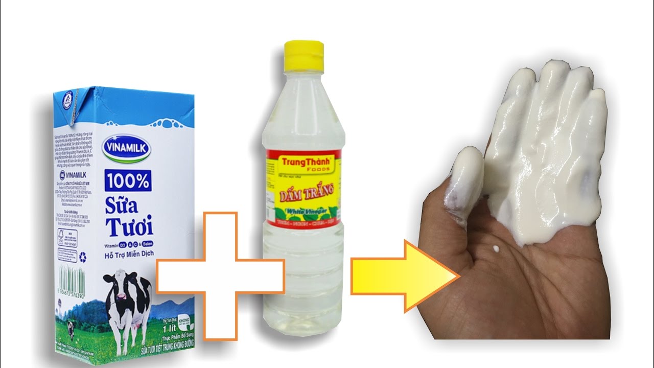 Tẩy thâm kim bằng sữa và giấm