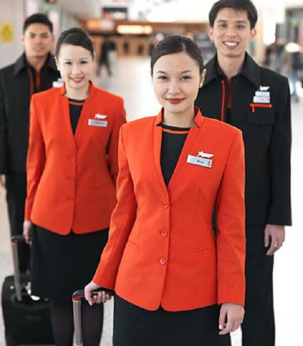 Đồng phục tiếp viên hàng không Jetstar Pacific Arline