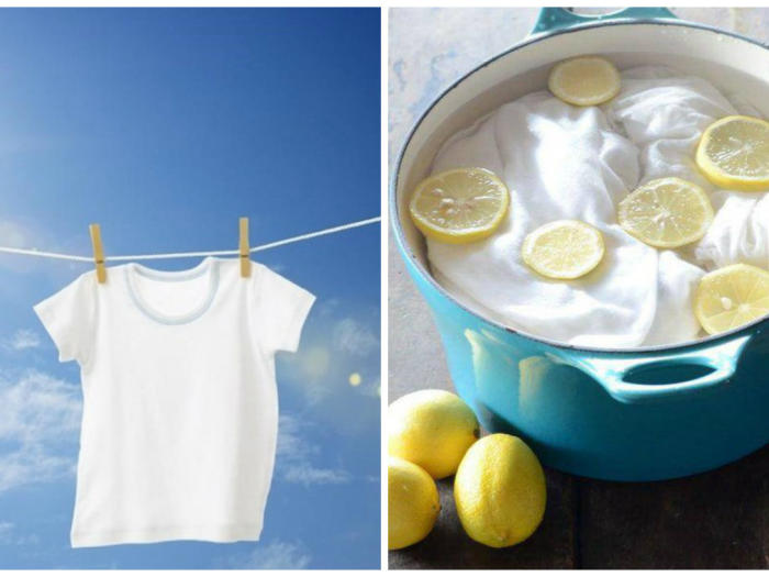 Dùng chanh để tẩy vết mực trên áo