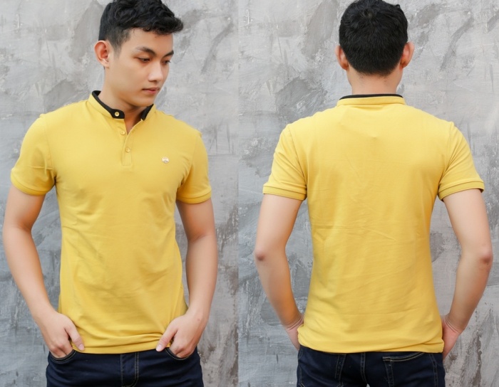 Áo cổ bo tròn là một kiểu áo xuất hiện nhiều ở nam giới