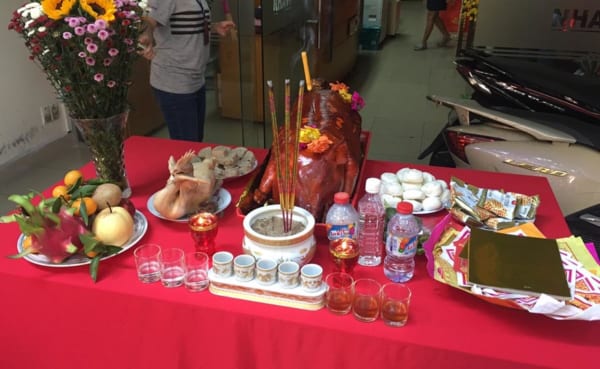 Lễ cúng giỗ tổ nghề may