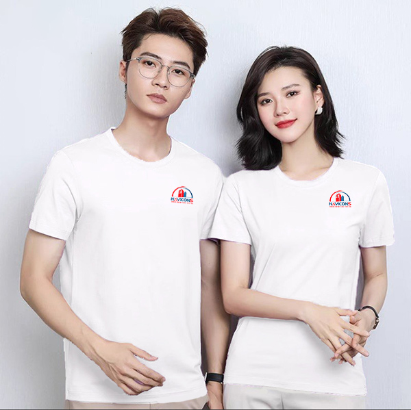Áo thun đồng phục cổ tròn