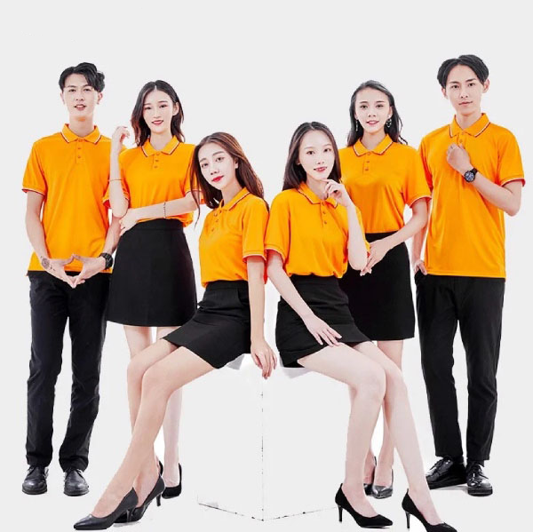 Áo thun đồng phục có cổ