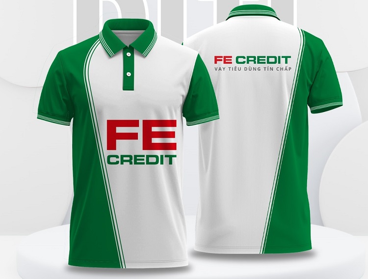 Áo thun đồng phục công ty FE Credit