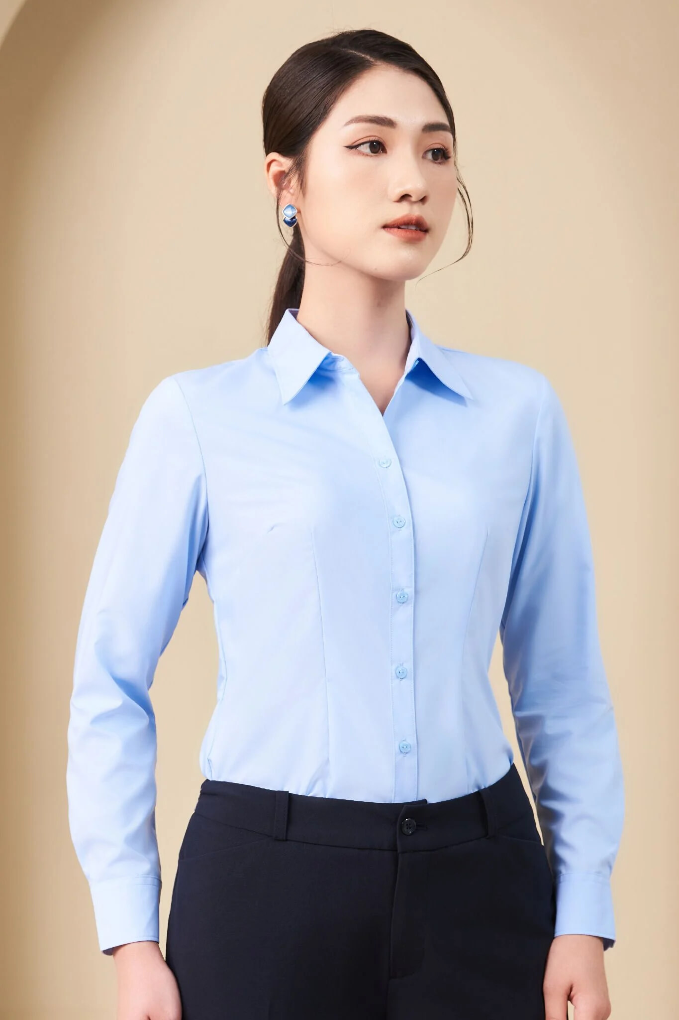 Áo sơ mi nữ công sở