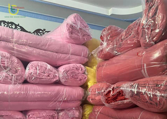 Kho vải may đồng phục của Đồng Phục 24H