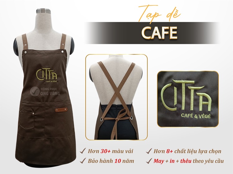 Tạp dề dồng phục