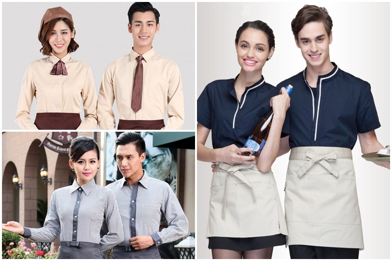 Áo sơ mi cho nhân viên phục vụ