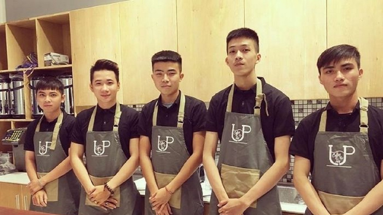 Đồng phục quán cafe