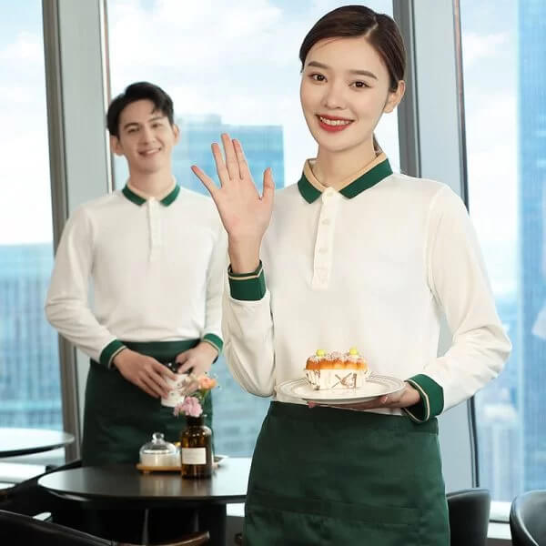 Đồng phục nhân viên phục vụ quán cafe