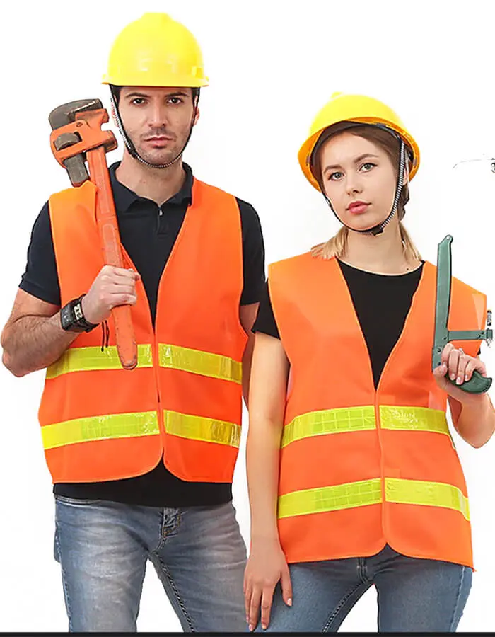 Áo phản quang bảo hộ dùng trong xây dựng