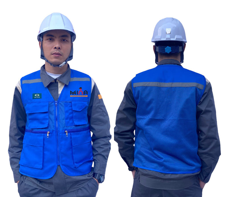 Áo gile bảo hộ công nhân