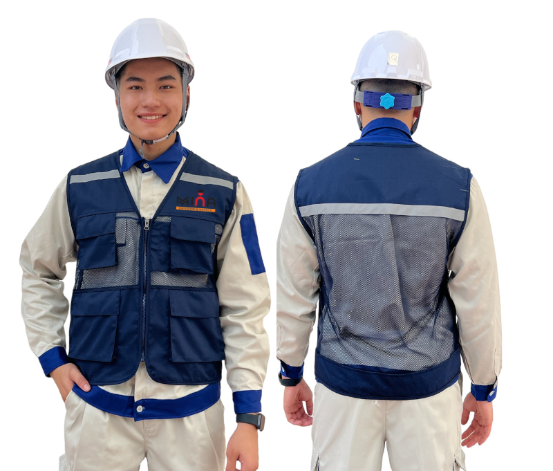 Áo gile bảo hộ kỹ sư